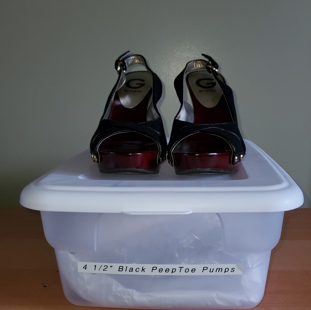 G by Guess Peeptoe Pump